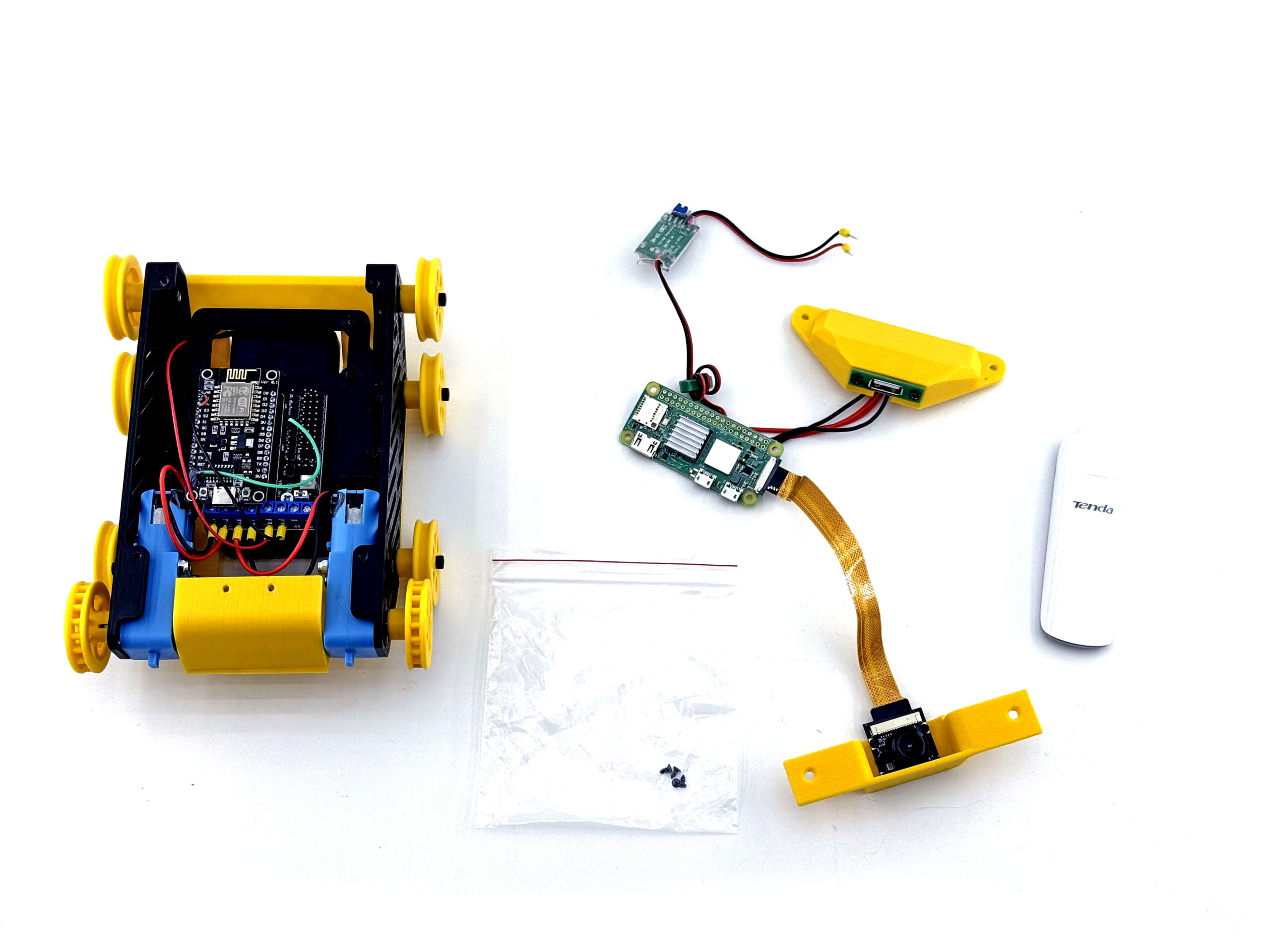 Сборка NANOPIX Roverbot