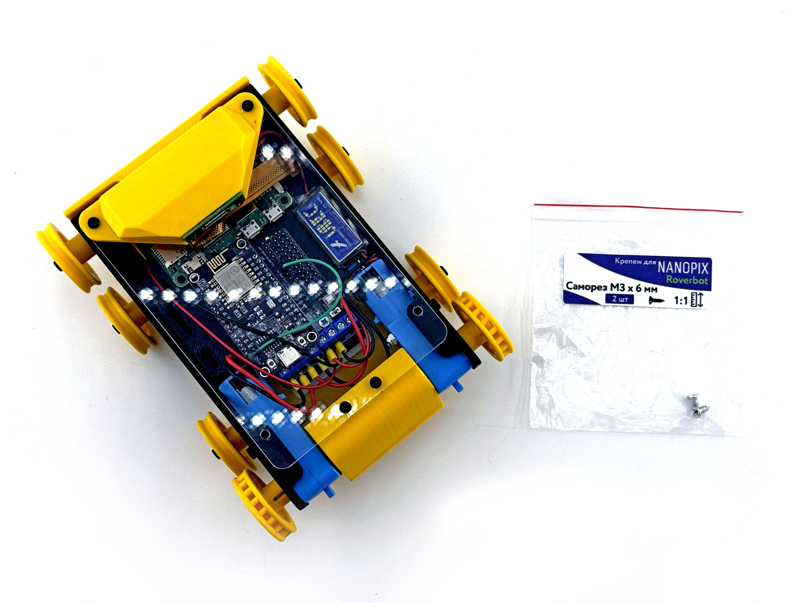 Сборка NANOPIX Roverbot